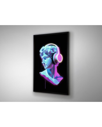 BUSTO COLOR-CUADRO LUZ LED 80X120